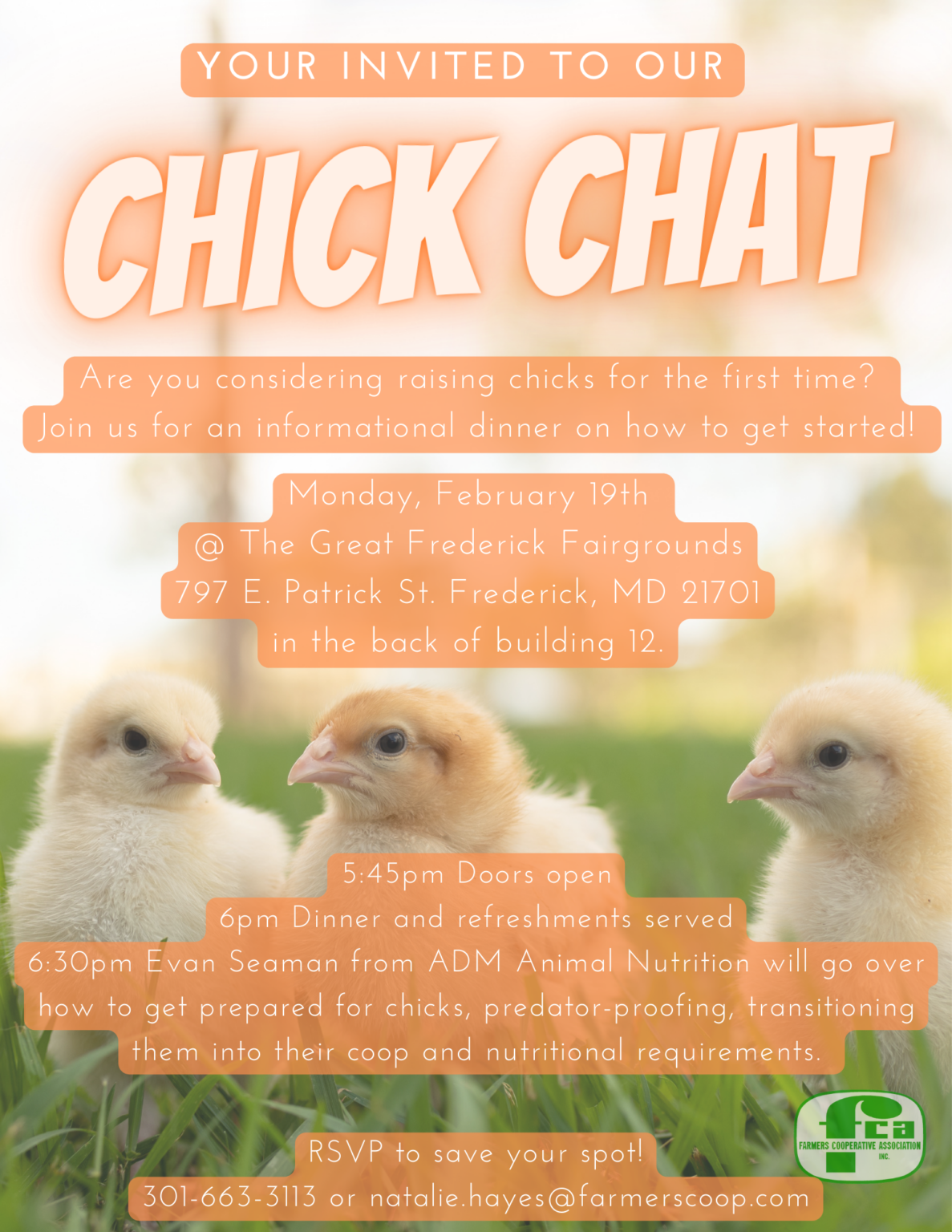 Chick Days 2024 Farmers Cooperative Association, Inc Farmers
